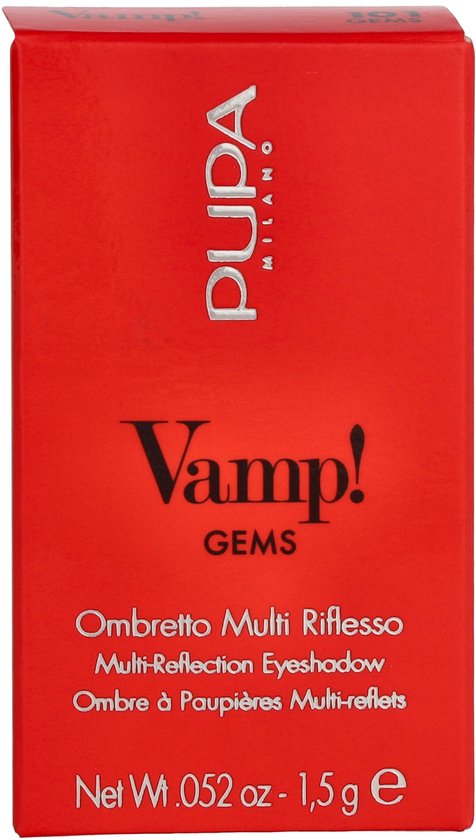 PUPA Milano Vamp! Gems Multi-Reflex Oogschaduw 101 Purple Crash - 1,5 gr