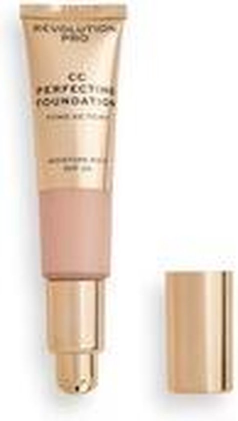 Makeup Revolution - Cc Cream Perfecting Foundation Spf 30 - F10