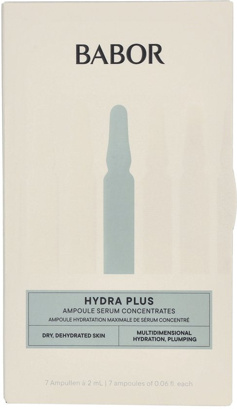 BABOR Ampoule Concentrates Hydration Hydra Plus 7x2ml Ampullen Droge/Vochtarme Huid 14ml
