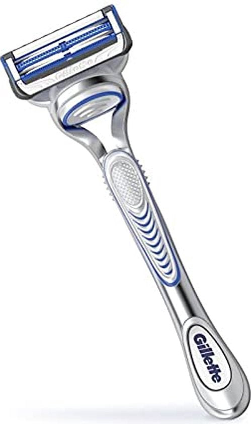 Gillette Skinguard Sensitive - Scheerapparaat met Aloë Vera - 1 Navul Mesje - Valentijnsdag
