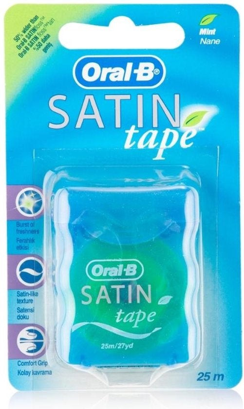 Oral B - Satin Tape Mint - Dental Floss 25 M