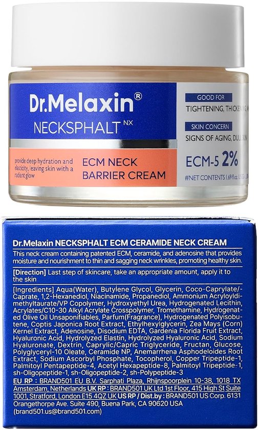 Dr.Melaxin - Necksphalt ECM Ceramide - Neck Cream - 50ml
