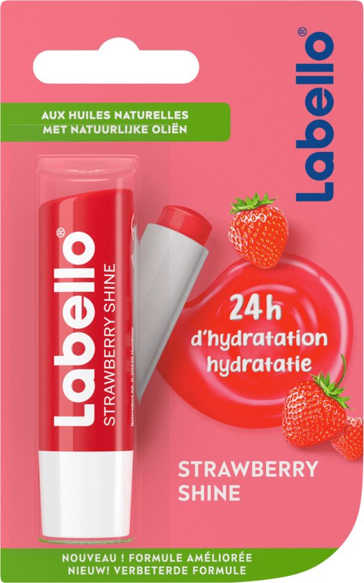Labello Lipcare | Strawberry Shine 4,8 gr