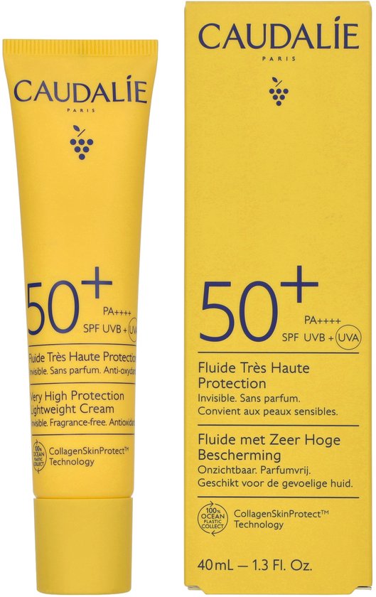 Caudalie Vinosun Protect Very High Protection SPF50+ Face Fluid - 40 ml