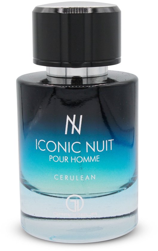 Grandeur Iconic Nuit, 1 x 100ml Valentine, Vaderdag, Herenparfum, Valentijn, parfum voor heren, parfum heren, parfum mannen, valentijn cadeautje voor hem, valentijnsdag voor mannen
