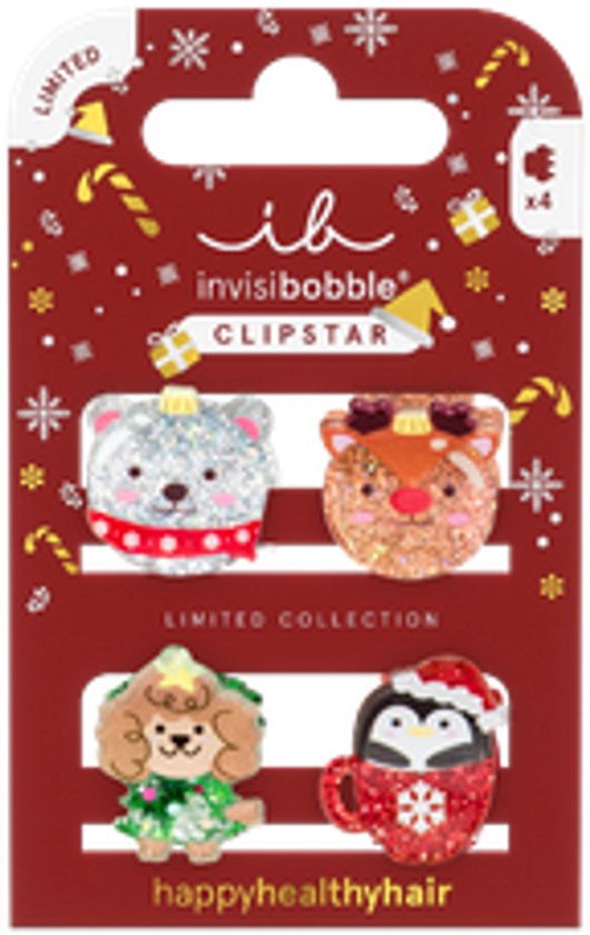 Invisibobble Clipstar Kids Sparkle In A Cup 4st