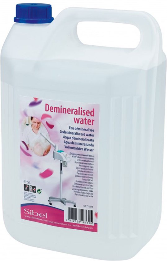 Sibel - Strijkijzer accessoire - Gedemineraliseerd Water 5000 ml