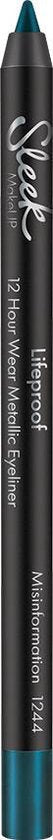 Sleek Lifeproof 12 Hour Wear Metallic Eyeliner - Misinformation