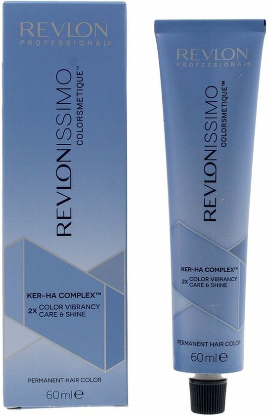 Permanente Kleur Revlon Revlonissimo Colorsmetique Intense Blonde Nº 1217MN Grijs Brons 60 ml