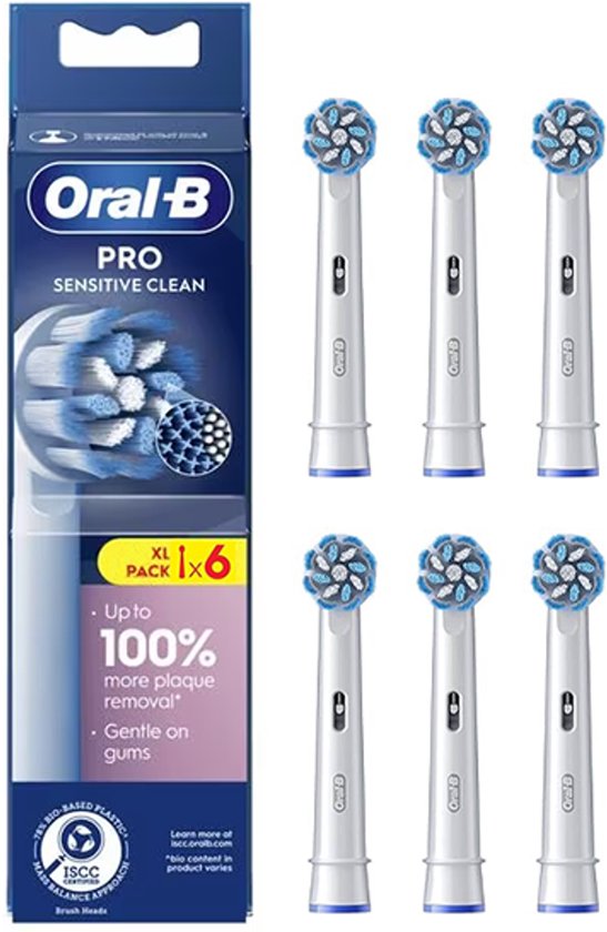 Oral-B PRO Sensitive Clean opzetborstels - 6 stuks