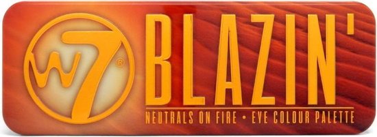 W7 Blazin' Neutrals On Fire Oogschaduwpalette