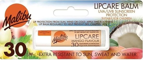 Malibu Lipcare SPF 30 Lippenbalsem - Mango
