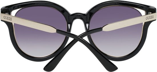 Guess - GF0323 - Zonnebril - Dames - Zwart - Paarse lens