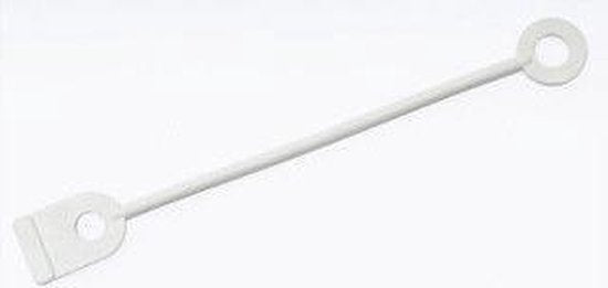 Sibel Permanent Elastiekjes Lang Rond 50st wit