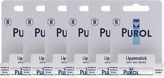 Purol Lippenstick Spf 8 Voordeelverpakking ( 6 stuks)
