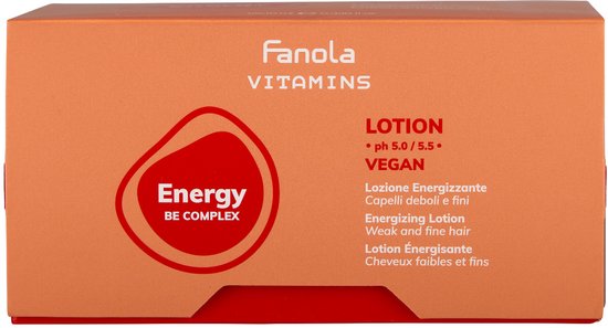 Fanola - Vitamins Be Complex Energizing Lotion Ampullen - 12x10ml