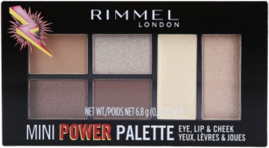 Rimmel Mini Power Palette Eye, Lip & Cheek Make-up Palette - 001 Fearless