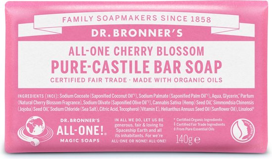 Dr. Bronner's | Kersenbloesem Zeepblok