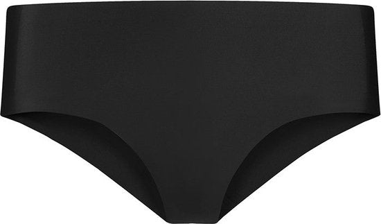 Bye Bra Invisible Hipster Slipje, Bye Bra Onzichtbare Slip, naadloos ondergoed dames, seamless slip, seamless ondergoed dames 2 Pack - Beige/Zwart, S