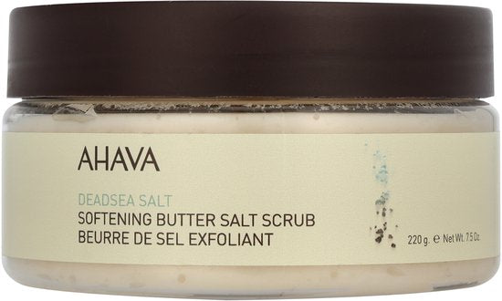 AHAVA Dode Zeezout Scrub | Gladmakend & Verkwikkend | Natuurlijke Exfoliatie | Gezichtsreiniger & Gezichtsscrub | Body Scrub voor mannen & vrouwen | 2