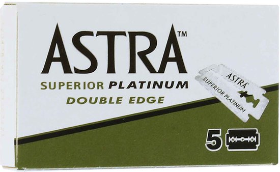 Astra Blade Scheermesjes - Double Edge Blade - 5 stuks