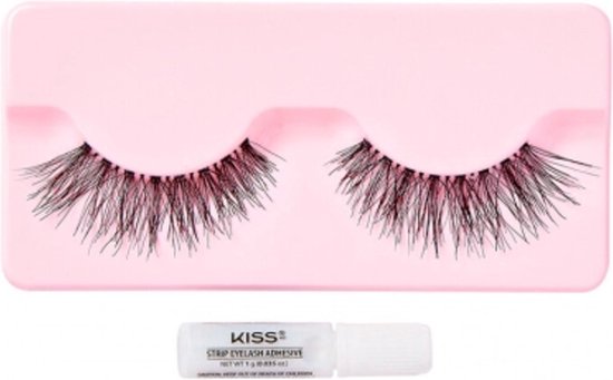 Kiss Wimpers Kunstwimpers Natural - Wimperextensions - Lashes - Nep Wimpers - Stunning