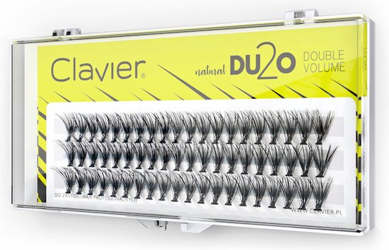 Clavier - DU2O Double Volume kępki rzęs 11mm