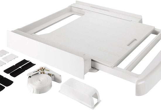 Wpro SKP101 - Stapelkit met uitschuifbaar droogrek - Universeel