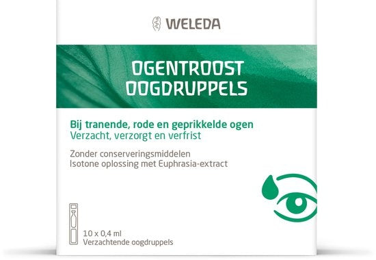 Weleda Ogentroost Oogdruppels Ampullen 10st