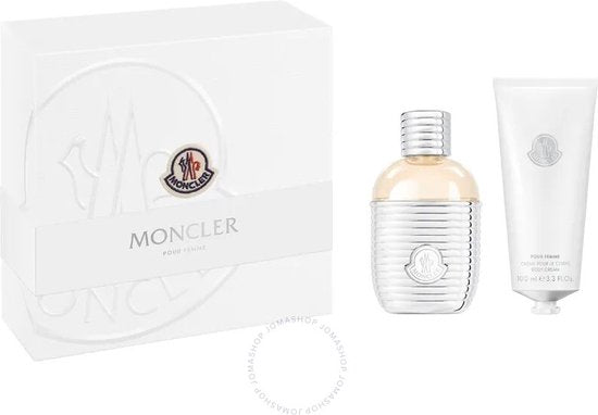 Moncler pour Femme Giftset - 60 ml eau de parfum spray + 100 ml bodycream - cadeauset voor dames