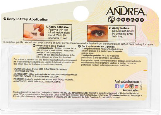 Valse Wimpers Ardell 61308 Zwart (1 Stuks)