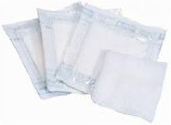 Indasec Steriele gaasjes - 100% katoen - 90 stuks - 10x10 cm