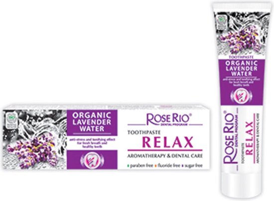 Homeopathische tandpasta met lavendel voor gevoelige tanden 65ml