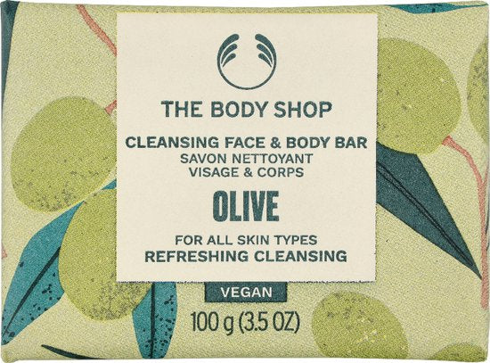 The Body Shop Olive Cleansing Face & Body Bar 100 g