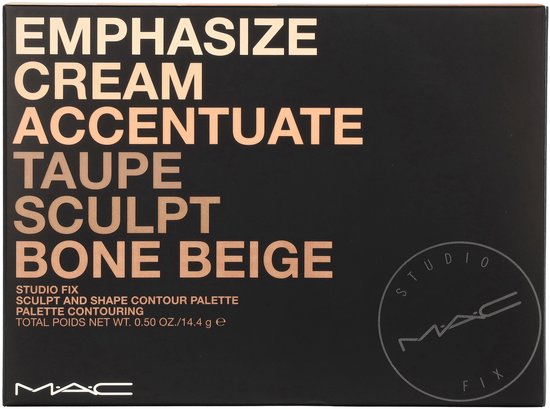 MAC Studio Fix Sculpt And Shape Contour Palette Contourpalet, licht/medium, 14,4 g