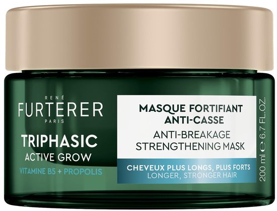 Rene Furterer Triphasic Activ Grow Versterkend Masker Tegen Haarbreuk 200ml