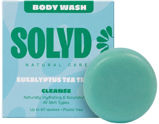 ShampooBars - Body Bar Eucalyptus&Tea Tree Gevoelige Huid - 60g