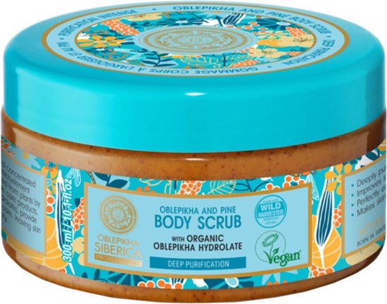 Siberica Professional - Oblepikha And Honey Body Scrub Peeling To Body From Buckthorn And Honey 300Ml