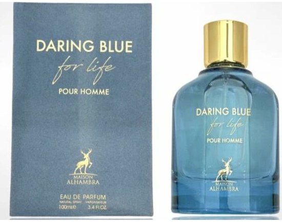 Damesparfum Maison Alhambra Daring Blue EDP 100 ml