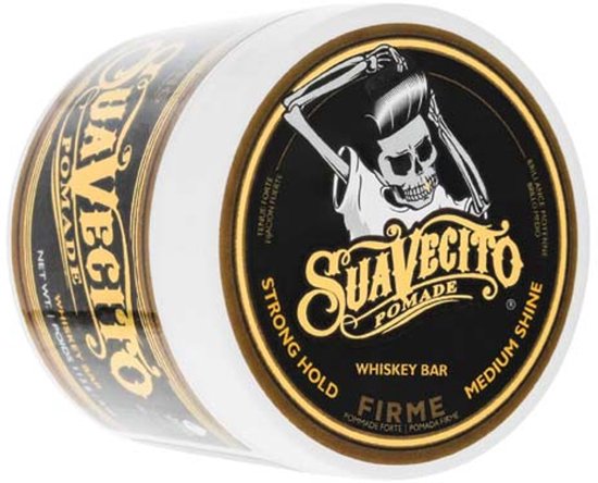 Suavecito Pomade Firme Hold Whiskey Bar 113 gr. . Water Based Pomade
