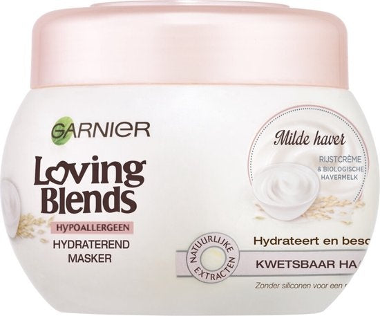 Loving Blends Haarmasker Milde Haver 300 ml - Multiverpakking van 6