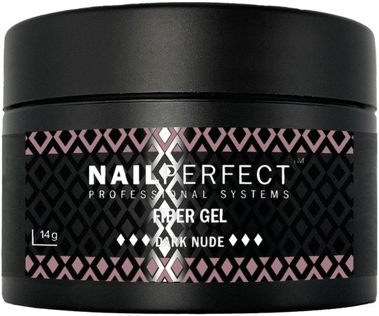 Nail Perfect - Fiber Gel - Dark Nude - 14gr
