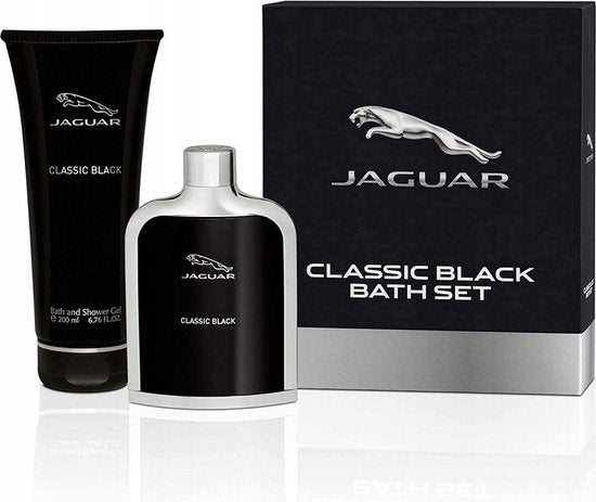 Jaguar Geschenkset Classic Black EdT 100ml + Douchegel 200ml