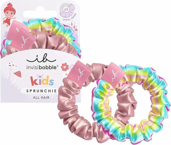 Invisibobble Kids Slim Sprunchie Too Good to Be Blue 2 stuks
