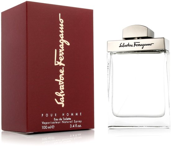 Salvatore Ferragamo Pour Homme - Houtachtige eau de toilette voor heren - 100 ml