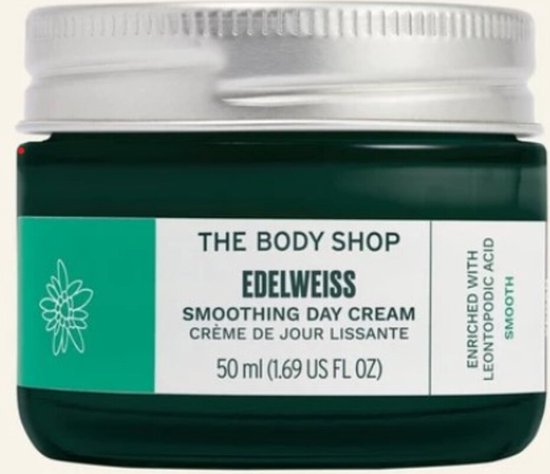 THE BODY SHOP / EDELWEISS - DAGCRÉME / 96% NATUURLIJKE INGREDIËNTEN / VEGAN / ANTIOXIDANT / FRISSE HUID / GESCHIKT VOOR GEVOELIGEHUID / 50ML