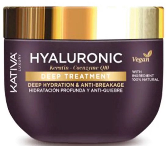 Kativa Kativa Hyaluronic Keratin And Coenzyme Q10 Deep Treatment 300ml