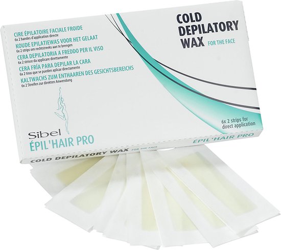 Sibel Cold wax Strips voor het lichaam - 6 x 2 stuks
