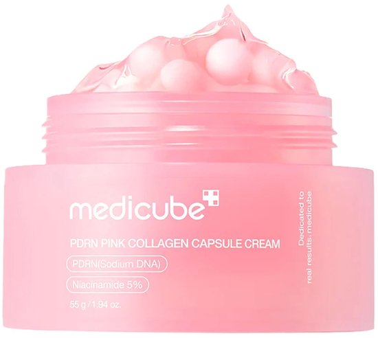 Medicube PDRN Pink Collagen Capsule Cream - Koreaanse skincare voor hydratatie - 55g