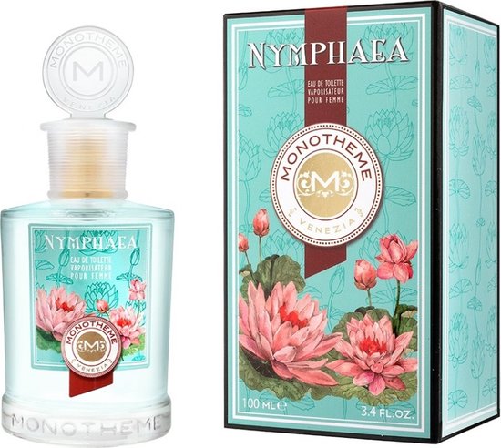 Monotheme Nymphaea | Eau de Toilette voor dames | Bloemige, fruitige geur, 100 ml